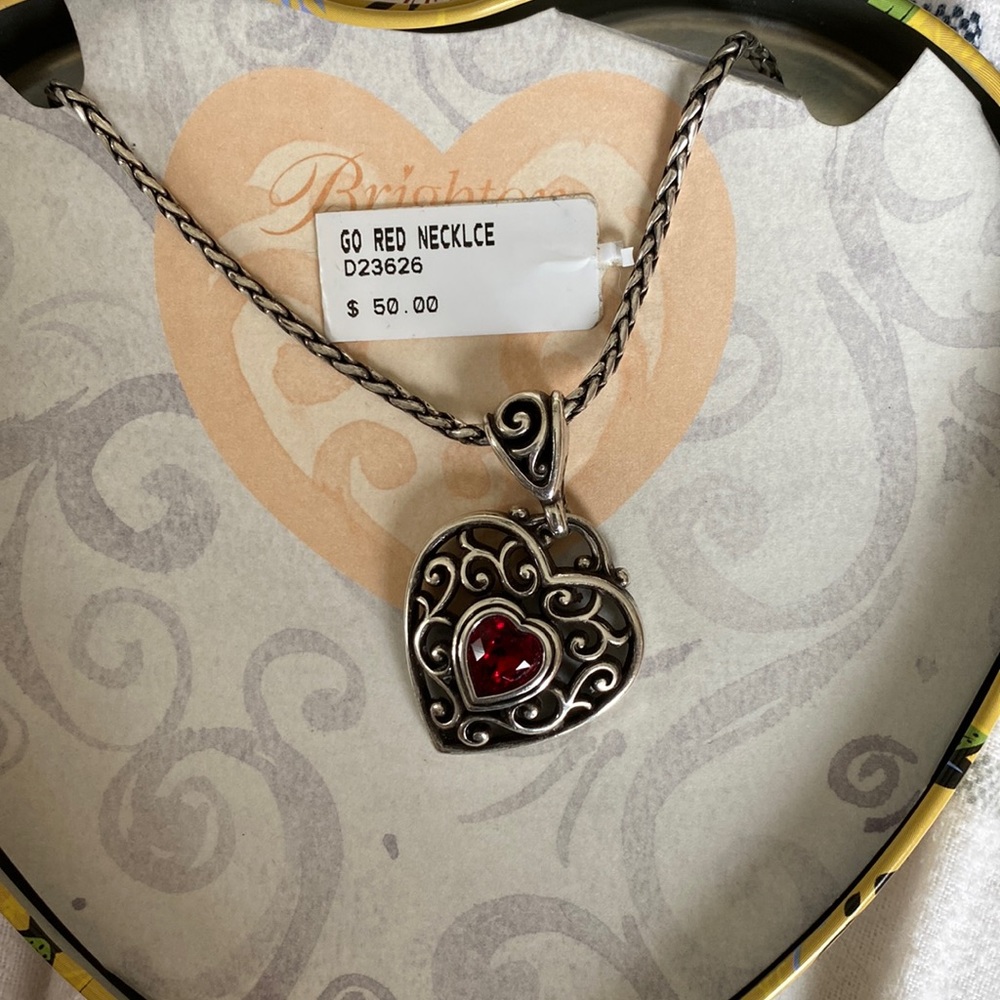 Brighton Go Red necklace